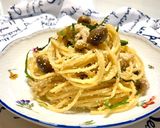 和風★明太子としめじ・シソのパスタ作り方6写真