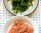 和風★明太子としめじ・シソのパスタ作り方1写真