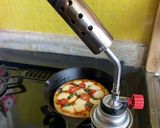 フライパンやスキレットで焼く簡単ピザ作り方4写真
