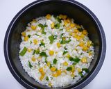 炊飯器でスマイルオムライス作り方2写真