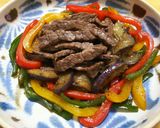 簡単◎牛肉とナスのチンジャオロース作り方5写真
