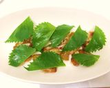 わさびが決め手★鶏と水菜のカラフルサラダ作り方5写真
