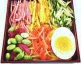 冷やし中華弁当 詰め方　0803作り方3写真