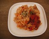 基本のトマト缶使用☆簡単ナポリタンライス作り方8写真