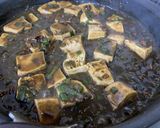 花椒香る濃厚本格「黒麻婆豆腐」作り方13写真