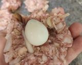 うずら卵入りメンチカツ作り方6写真