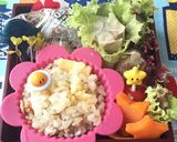 冷やし中華弁当 詰め方　0803作り方9写真