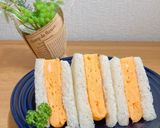 美味しすぎ〜♡厚焼き卵サンド(´∀`*)作り方5写真