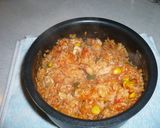 炊飯器でスマイルオムライス作り方6写真
