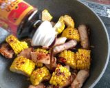 夏バテ解消！豚肉とうもろこしのピリ辛炒め作り方2写真