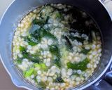 長ネギとわかめ・揚げ玉の味噌汁作り方6写真