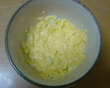 レンジでいり卵＆卵ボール♡お弁当に♡作り方2写真