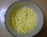 レンジでいり卵＆卵ボール♡お弁当に♡作り方3写真