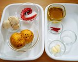 おつまみに♪タコとじゃがいものアヒージョ作り方2写真