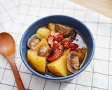 おつまみに♪タコとじゃがいものアヒージョ作り方10写真