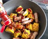 夏バテ解消！豚肉とうもろこしのピリ辛炒め作り方3写真
