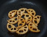 レンコンの甘辛味(小鉢)作り方5写真