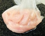 鶏ムネ肉のオーロラソース炒め作り方1写真