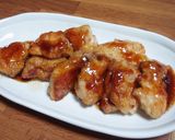 簡単♪揚げない☆鶏の甘酢あんかけ作り方8写真