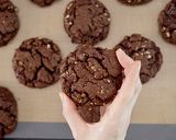 歯ごたえのチョコクッキー作り方13写真
