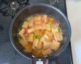 厚揚げと枝豆とカニカマの白だし煮作り方3写真