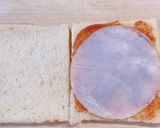 おっとっと。ピサの斜塔風　ピザトースト✨作り方4写真