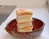 おっとっと。ピサの斜塔風　ピザトースト✨作り方9写真