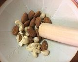 味噌とナッツのカボチャサラダ作り方1写真