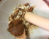 味噌とナッツのカボチャサラダ作り方2写真