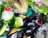 秋田風?茄子の餅米漬け作り方17写真