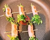 簡単!さっぱり!ベーコンの豆苗巻き作り方4写真