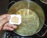 豆乳人参スープ♪簡単作り方9写真