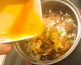 枝豆おかず・枝豆と卵のあんかけ豆腐作り方2写真