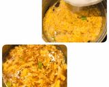枝豆おかず・枝豆と卵のあんかけ豆腐作り方3写真