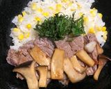 ステーキなとうもろこしご飯作り方9写真