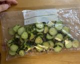 きゅうりの梅塩昆布おかか漬け作り方3写真