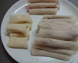 餃子の皮◎チーズ・ソーセージ巻き作り方6写真