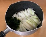 玉ねぎの卵とじ味噌汁作り方2写真