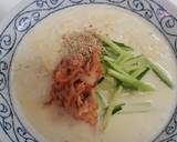 無調整豆乳でコングクス(韓国との冷素麺)作り方4写真