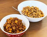 肉味噌(坦々麺用、甘辛、本格、試作品)作り方4写真