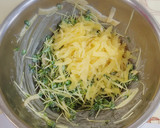 ☆たくわんとカイワレのマヨネーズ和え☆作り方4写真