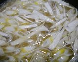 簡単！エリンギと葱のお味噌汁作り方2写真