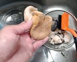 赤西貝の活造り作り方7写真