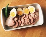 チャーシュー煮豚★正月お節おもてなし弁当作り方5写真