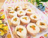 電子レンジで！カラフル野菜のチキンロール作り方5写真