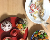 お食い初め　祝100日　作り方6写真