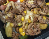 夏野菜とひき肉の和風カレー炒め作り方8写真