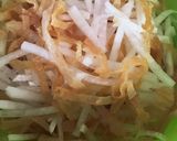 クラゲのきゅうり大根の梅肉酢作り方1写真