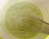 抹茶小豆パンケーキ作り方2写真