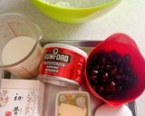 抹茶小豆パンケーキ作り方1写真